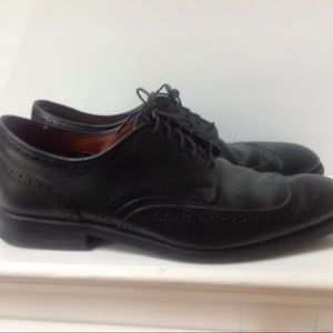 Allen Edmonds Black lLeather Shoes Wingtip Derby